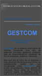 Mobile Screenshot of gestcom.gargano.com.uy